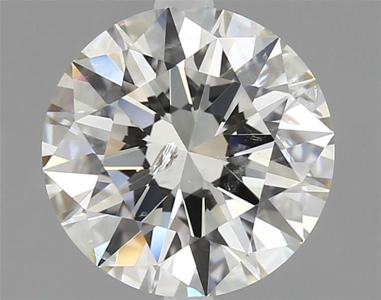 2.02ct I SI2 Rare Carat Ideal Cut Round Diamond