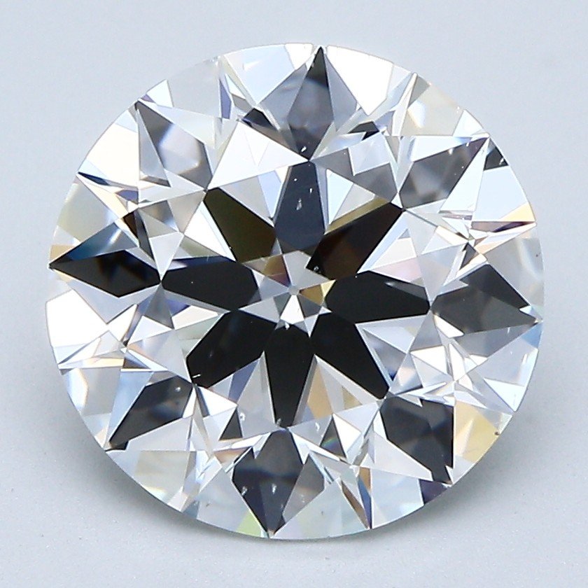 4.01ct G SI1 Excellent Cut Round Diamond