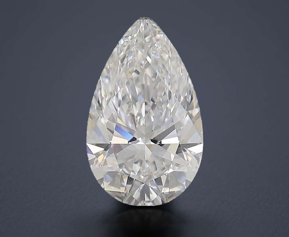 3.36 Carat Pear Lab Diamond