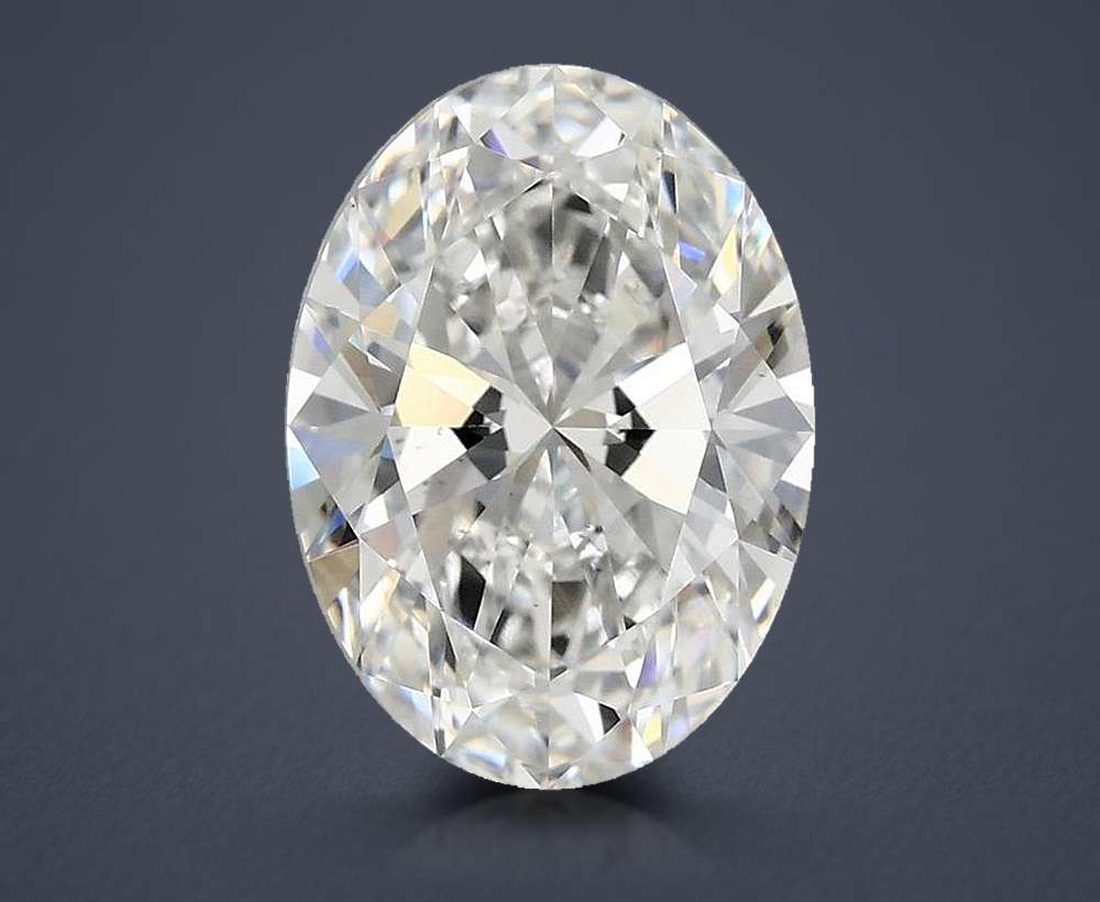 2.81 Carat Oval Lab Diamond