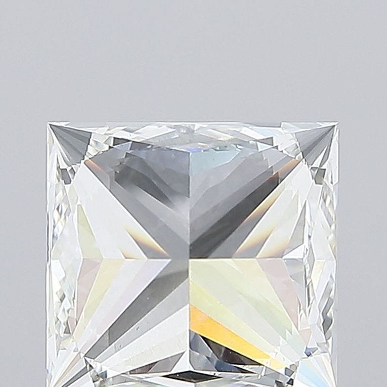 6.06ct G VS1 Rare Carat Ideal Cut Princess Lab Grown Diamond