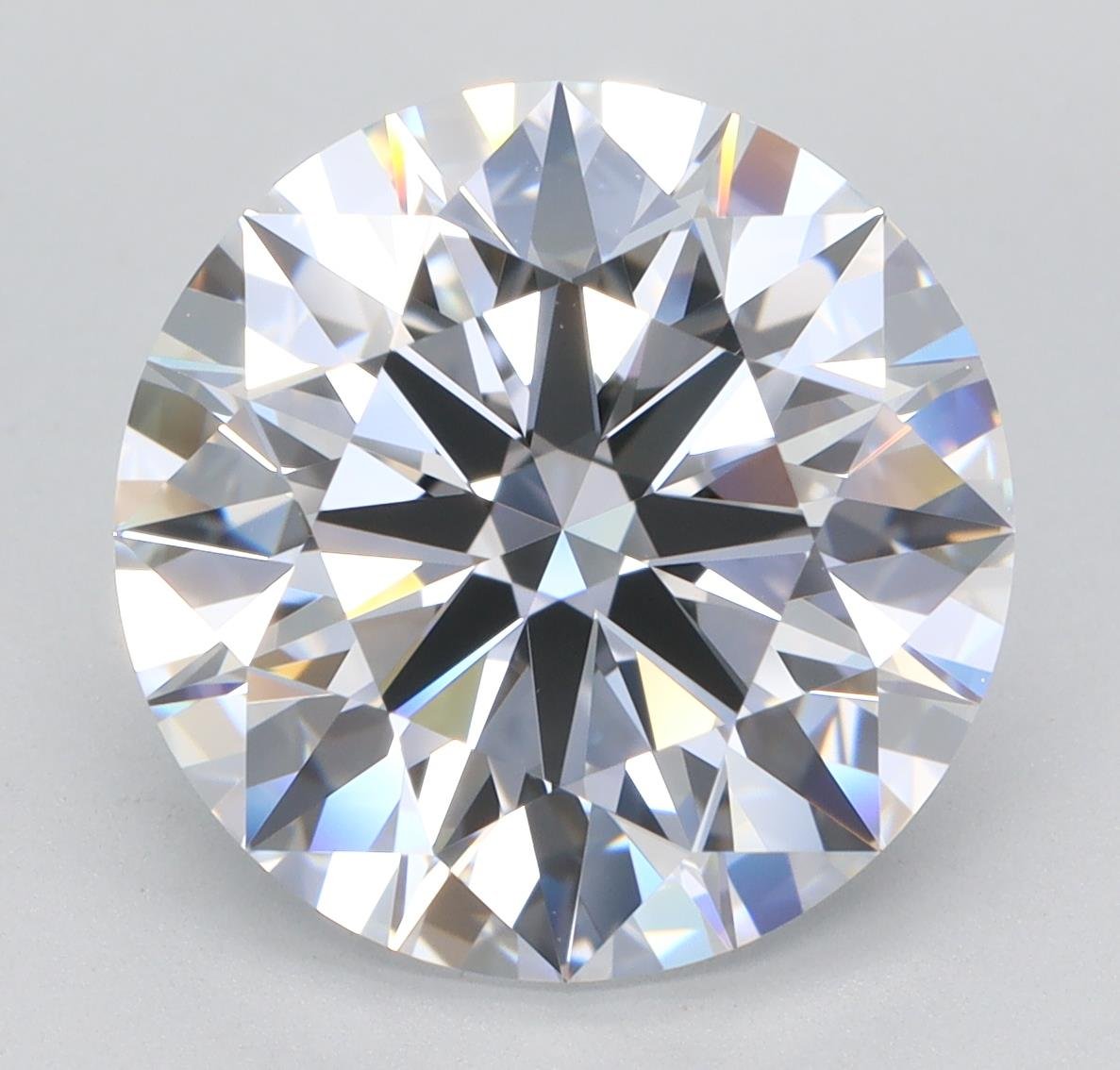 5.06ct D IF Rare Carat Ideal Cut Round Lab Grown Diamond