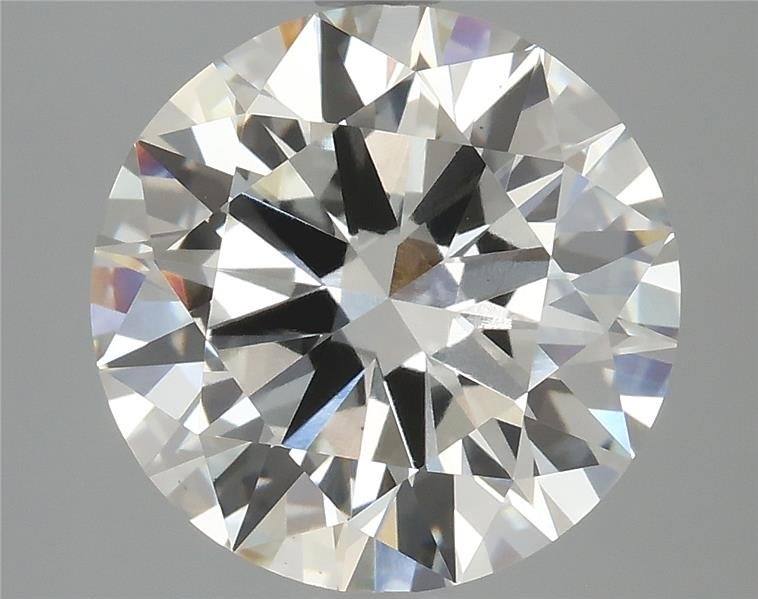 4.00ct H VS2 Rare Carat Ideal Cut Round Lab Grown Diamond
