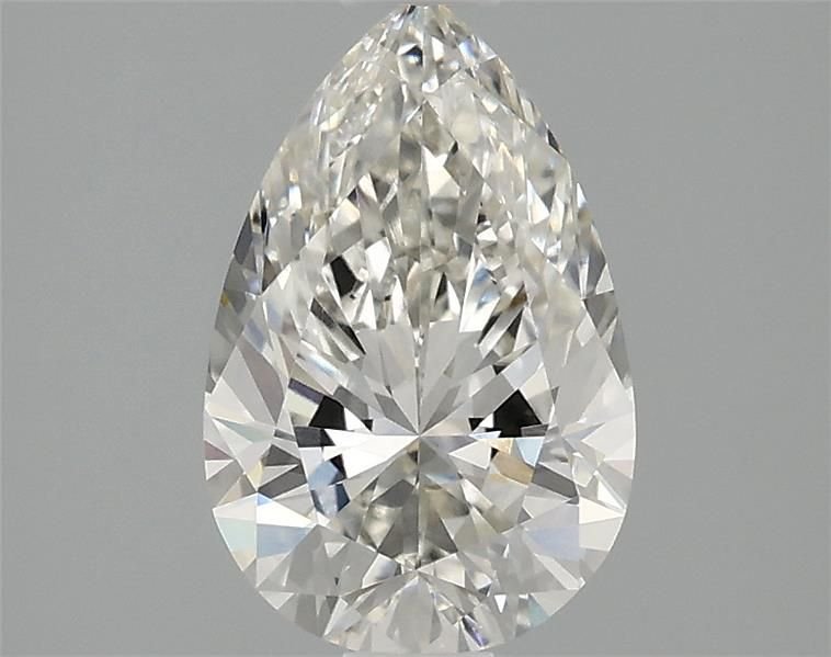 1.59ct H VS1 Rare Carat Ideal Cut Pear Lab Grown Diamond