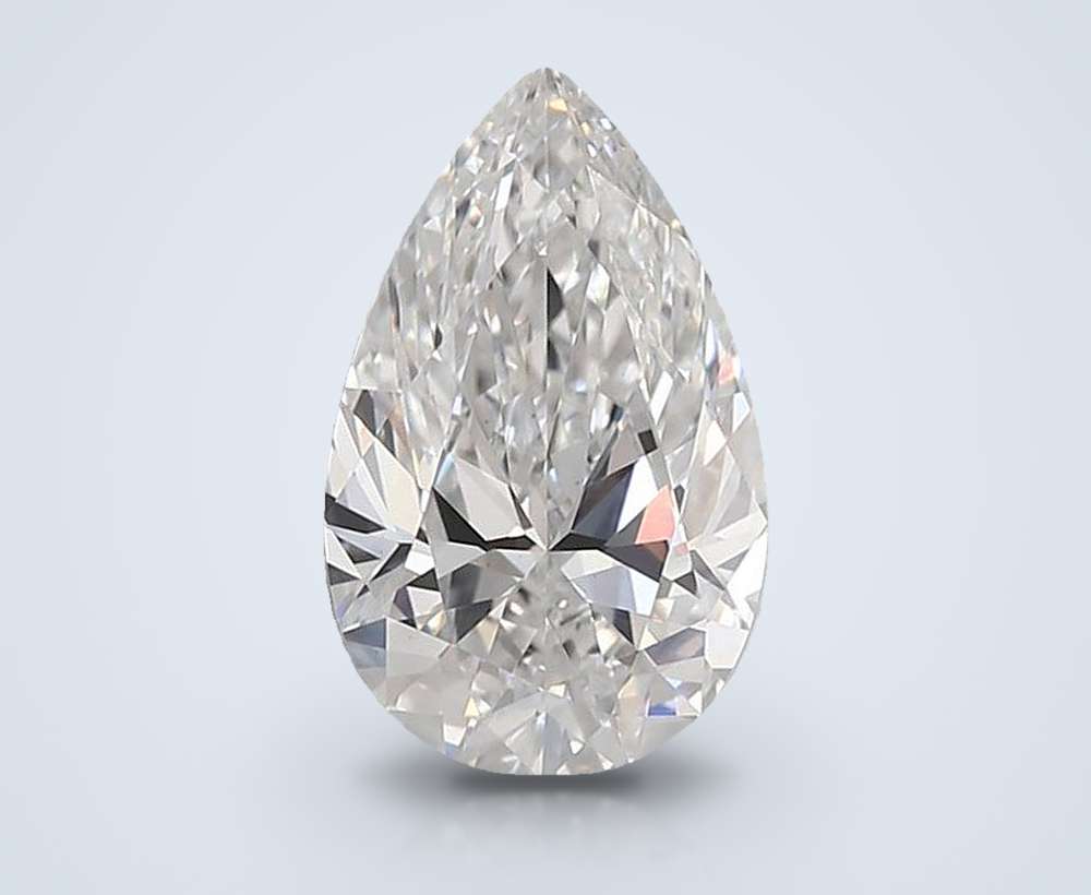 2.91 Carat Pear Lab Diamond