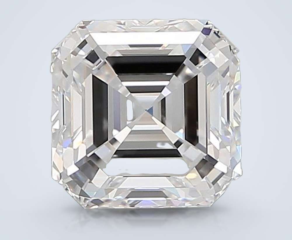 3.92 Carat Asscher Lab Diamond