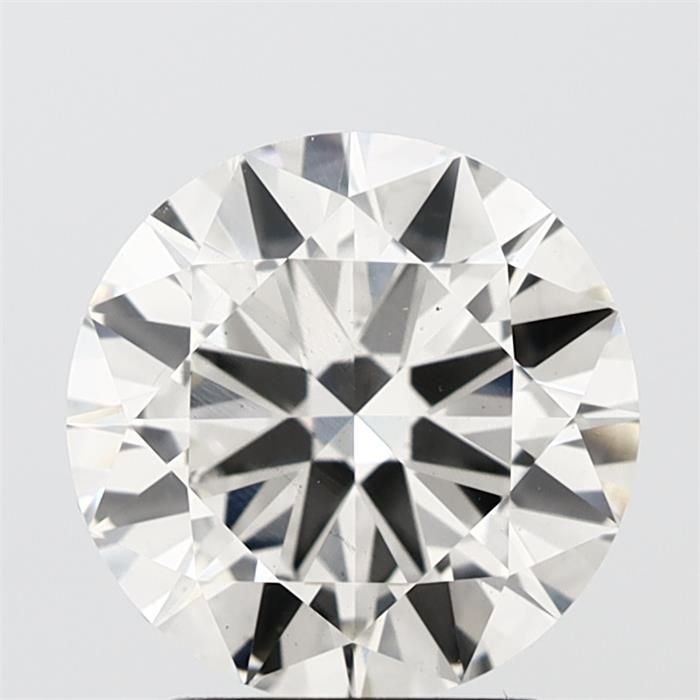 2.70ct I VS2 Excellent Cut Round Lab Grown Diamond