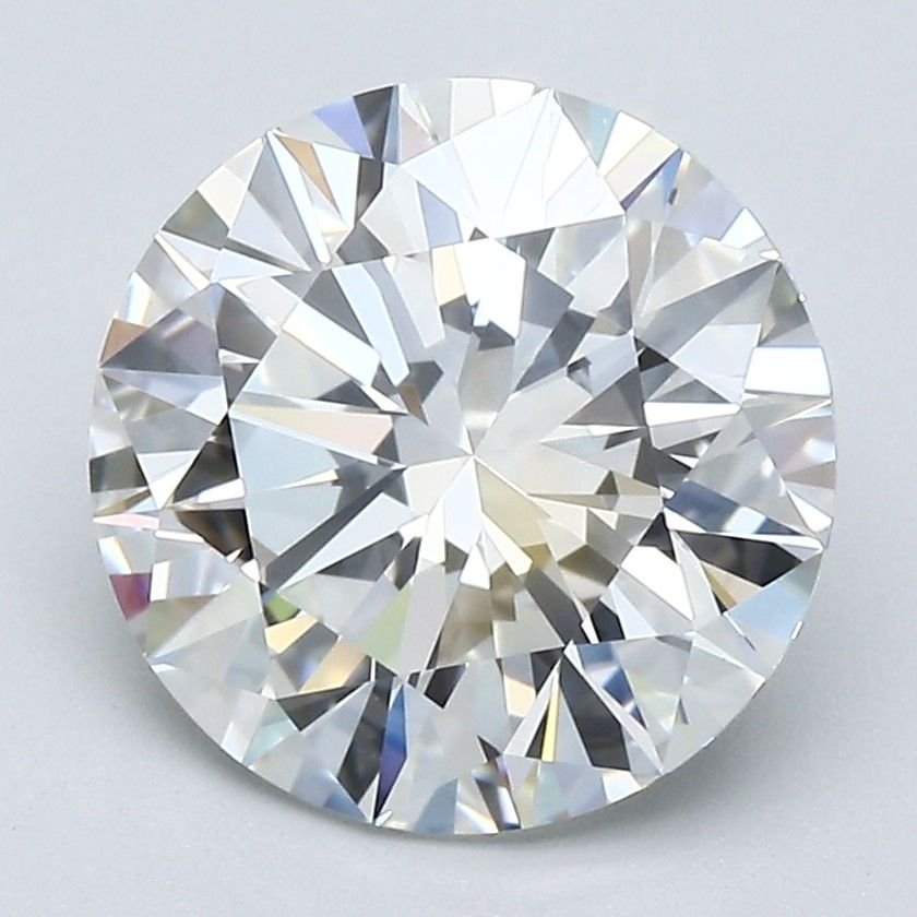 3.33ct H VS1 Rare Carat Ideal Cut Round Diamond