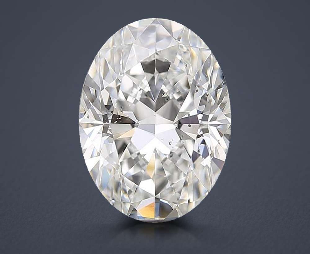 1.81 Carat Oval Natural Diamond