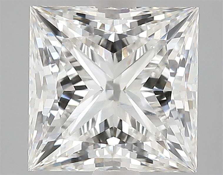 2.56ct I VS1 Rare Carat Ideal Cut Princess Lab Grown Diamond