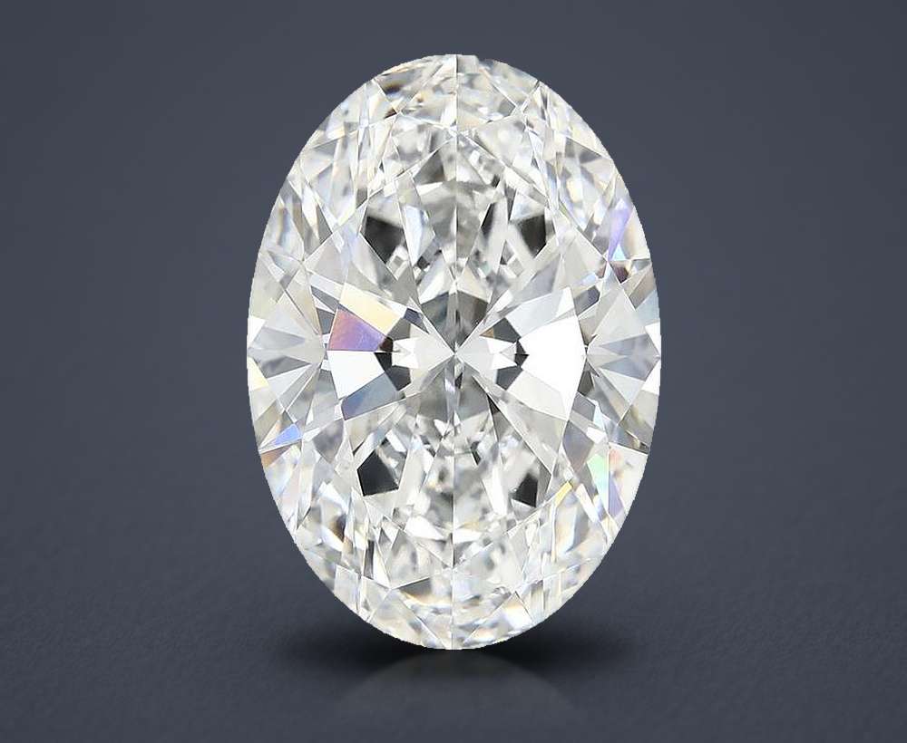 9.70 Carat Oval Lab Diamond