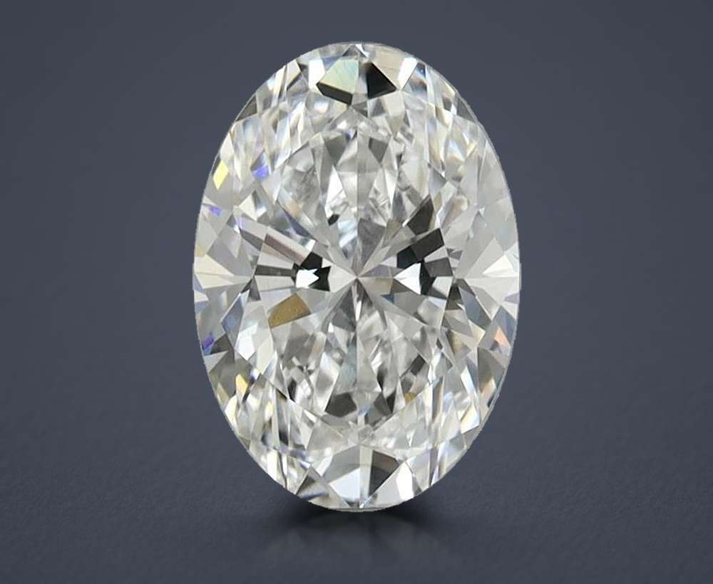 6.00 Carat Oval Lab Diamond