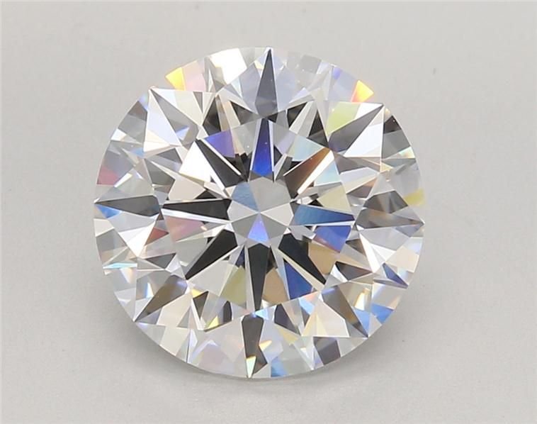 4.09ct E VVS1 Rare Carat Ideal Cut Round Lab Grown Diamond