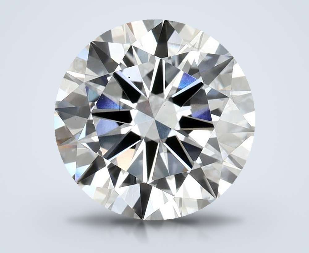 3.81 Carat Round Lab Diamond