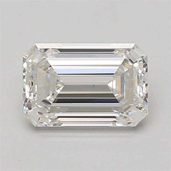 1.55ct E VS2 Rare Carat Ideal Cut Emerald Lab Grown Diamond