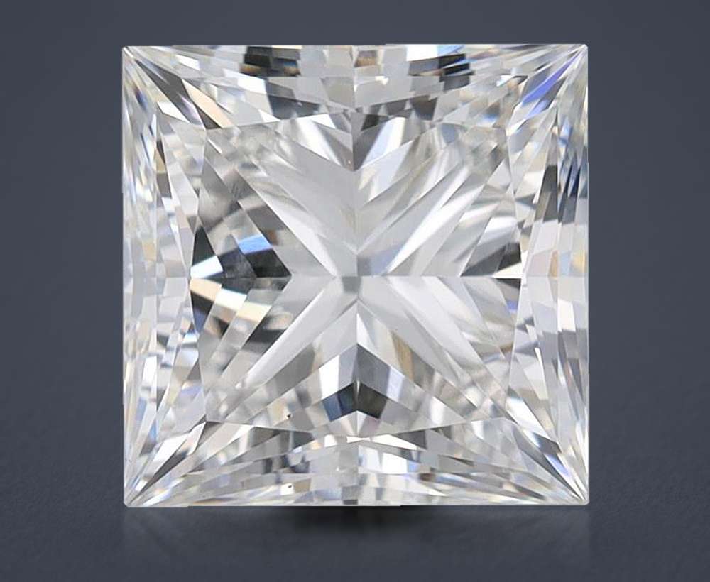 3.74 Carat Princess Lab Diamond