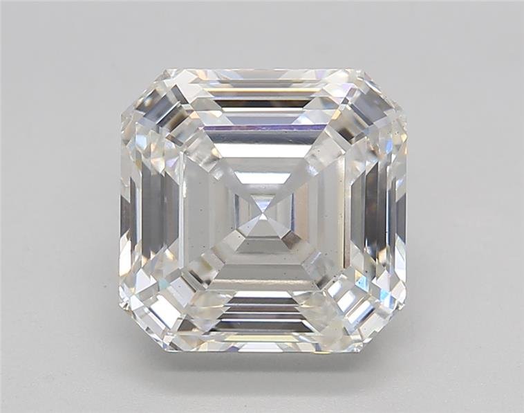 4.11ct G VS1 Rare Carat Ideal Cut Asscher Lab Grown Diamond