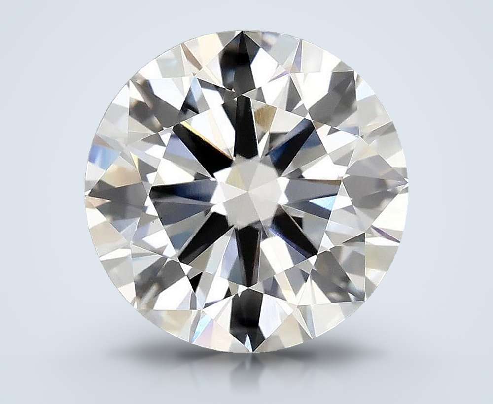 3.94 Carat Round Lab Diamond