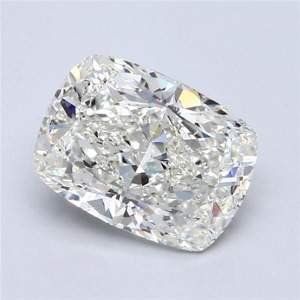 4.51ct I VS2 Rare Carat Ideal Cut Cushion Diamond