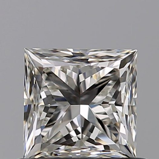 0.63ct J VVS1 Very Good Cut Princess Diamond