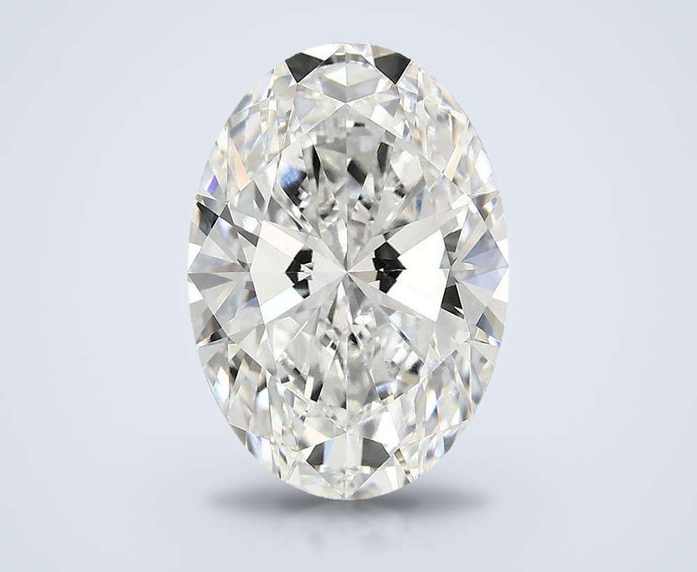 3.91 Carat Oval Lab Diamond
