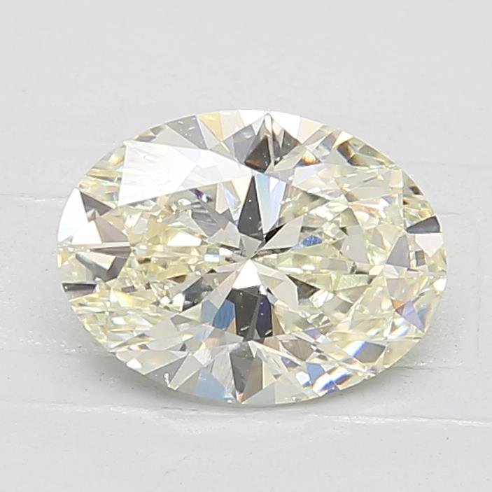 2.09ct K SI1 Rare Carat Ideal Cut Oval Lab Grown Diamond