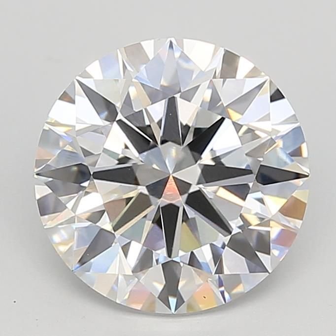 3.94ct E VVS2 Rare Carat Ideal Cut Round Lab Grown Diamond