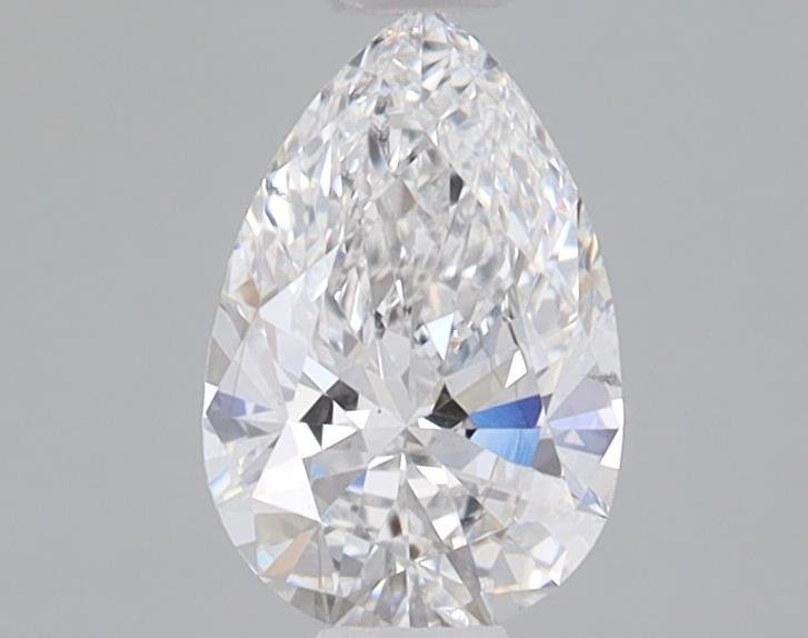 0.65ct E SI1 Rare Carat Ideal Cut Pear Lab Grown Diamond