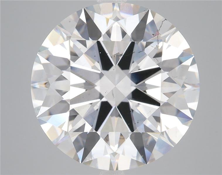 11.07ct F SI1 Rare Carat Ideal Cut Round Lab Grown Diamond