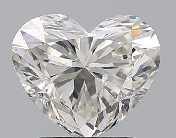 2.01ct H SI2 Rare Carat Ideal Cut Heart Diamond