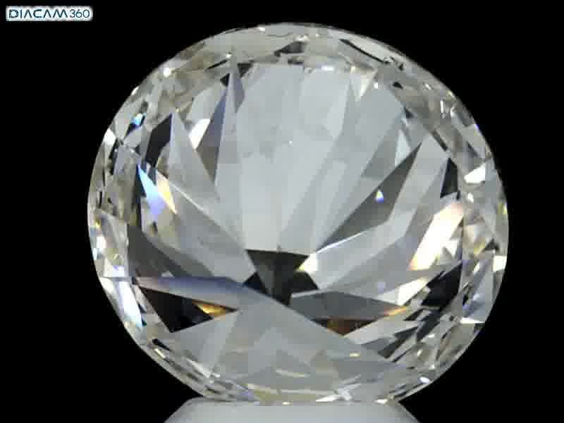 6.82ct H VVS2 Rare Carat Ideal Cut Round Diamond