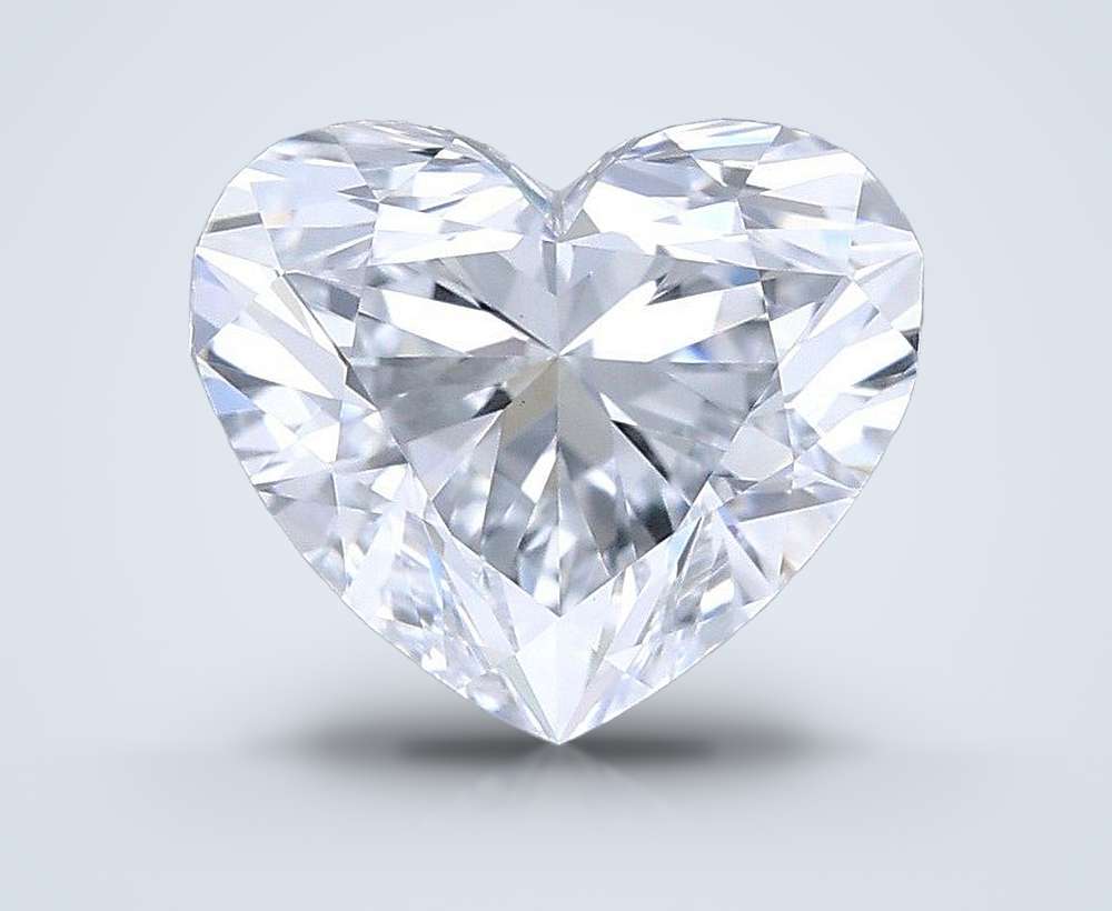 1.00 Carat Heart Lab Diamond