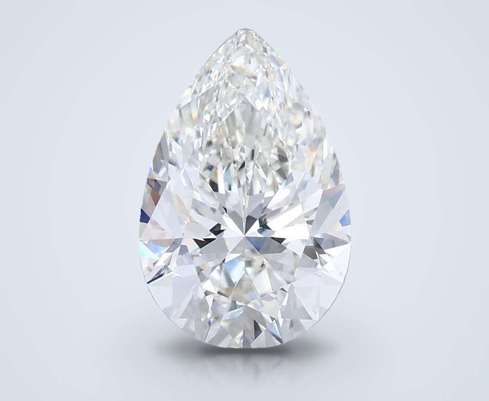 2.52 Carat Pear Lab Diamond