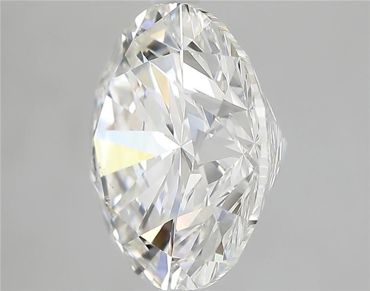 5.02ct H SI1 Rare Carat Ideal Cut Round Diamond