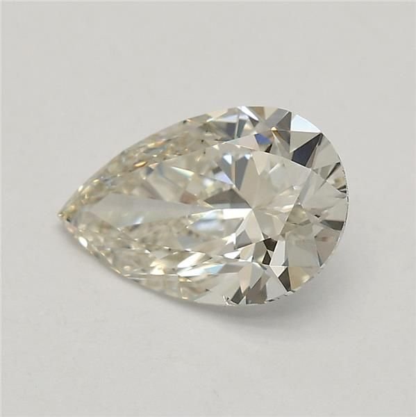 0.73ct I VS2 Rare Carat Ideal Cut Pear Lab Grown Diamond