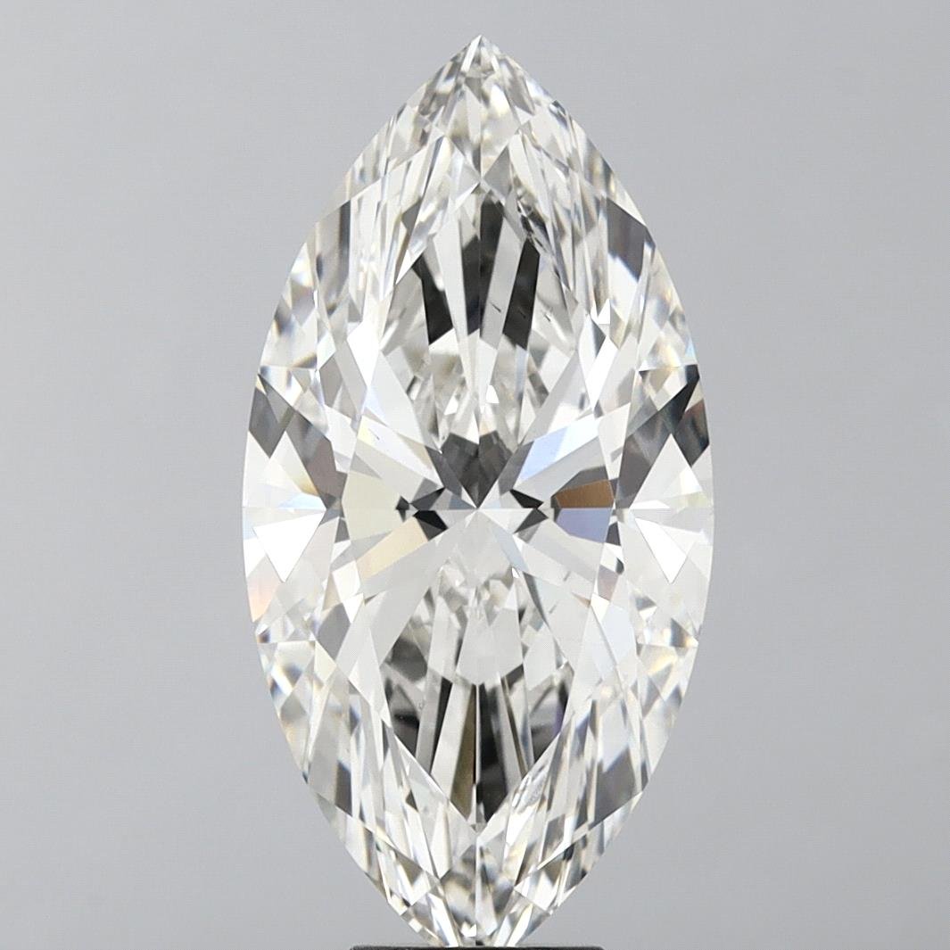 9.36ct H VS2 Rare Carat Ideal Cut Marquise Lab Grown Diamond