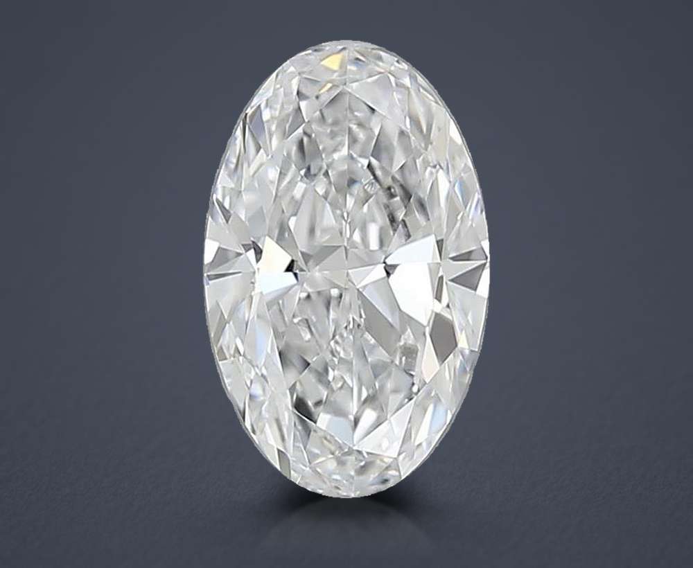 0.50 Carat Oval Lab Diamond