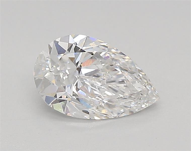 0.61ct D VVS2 Rare Carat Ideal Cut Pear Lab Grown Diamond