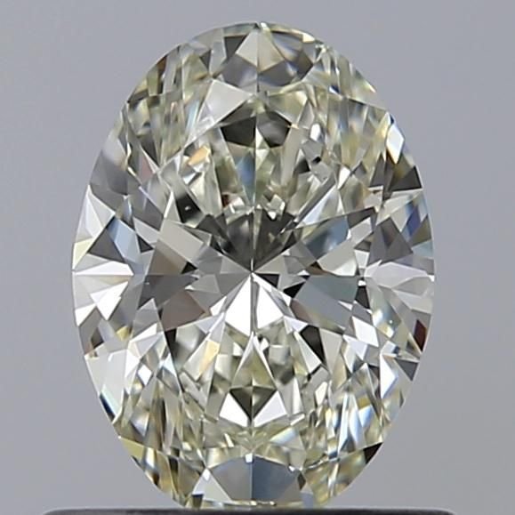 0.61ct K VS1 Rare Carat Ideal Cut Oval Diamond