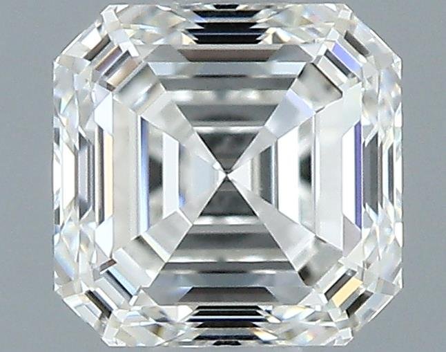 0.52ct H VVS2 Rare Carat Ideal Cut Asscher Diamond