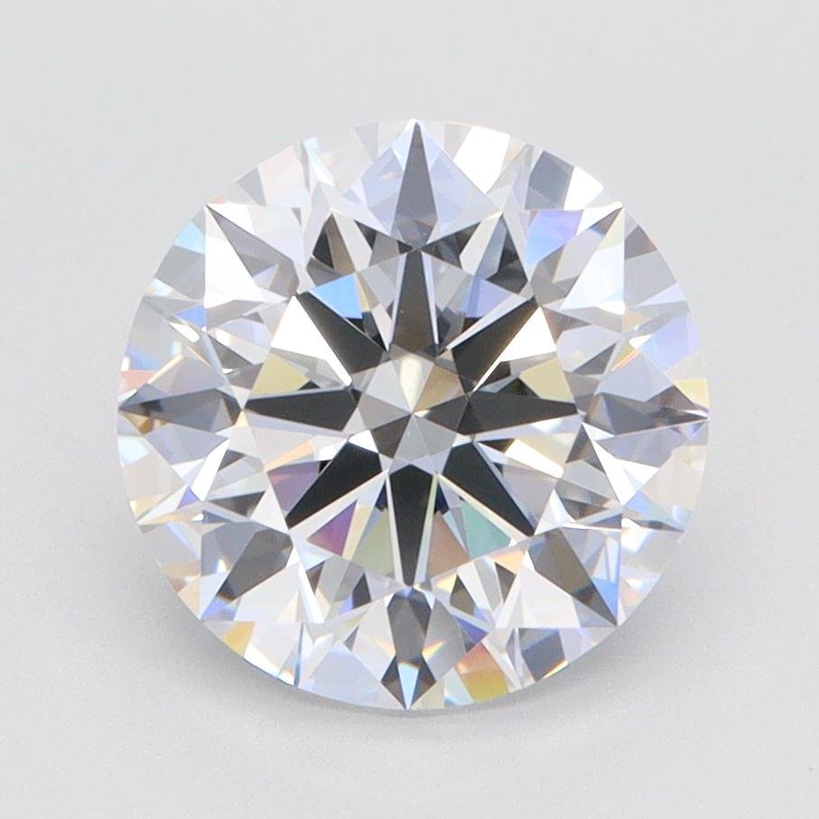 2.66ct D VVS1 Rare Carat Ideal Cut Round Lab Grown Diamond