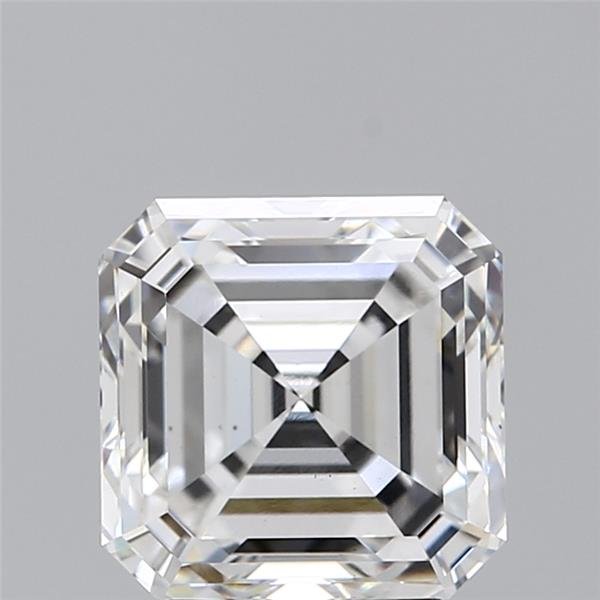 3.24ct G VS2 Very Good Cut Asscher Lab Grown Diamond