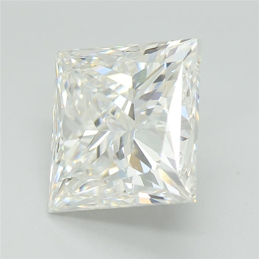 4.00ct F VVS2 Rare Carat Ideal Cut Princess Lab Grown Diamond