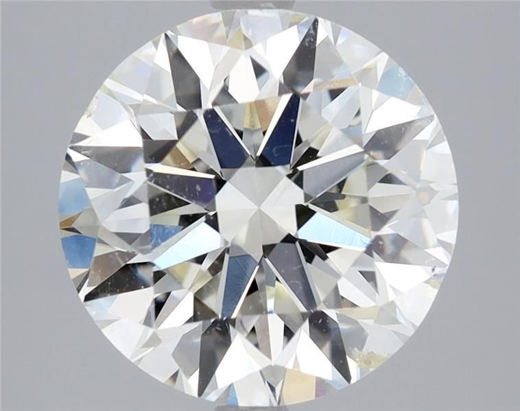 3.52ct K SI1 Very Good Cut Round Diamond