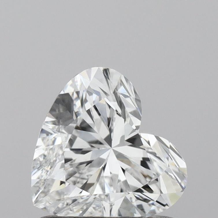 0.85ct D VS1 Rare Carat Ideal Cut Heart Lab Grown Diamond