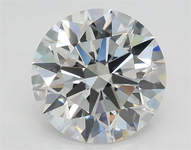 2.01ct F VS2 Rare Carat Ideal Cut Round Lab Grown Diamond