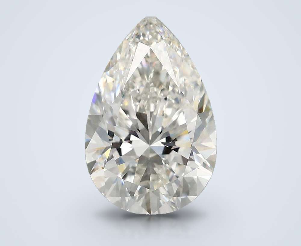 2.77 Carat Pear Lab Diamond