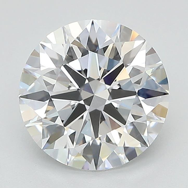 2.11ct D VS2 Rare Carat Ideal Cut Round Lab Grown Diamond