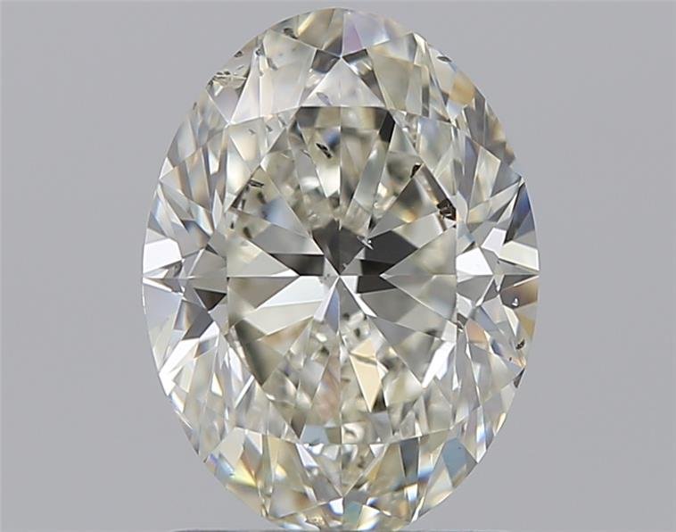 1.29ct K SI2 Rare Carat Ideal Cut Oval Diamond