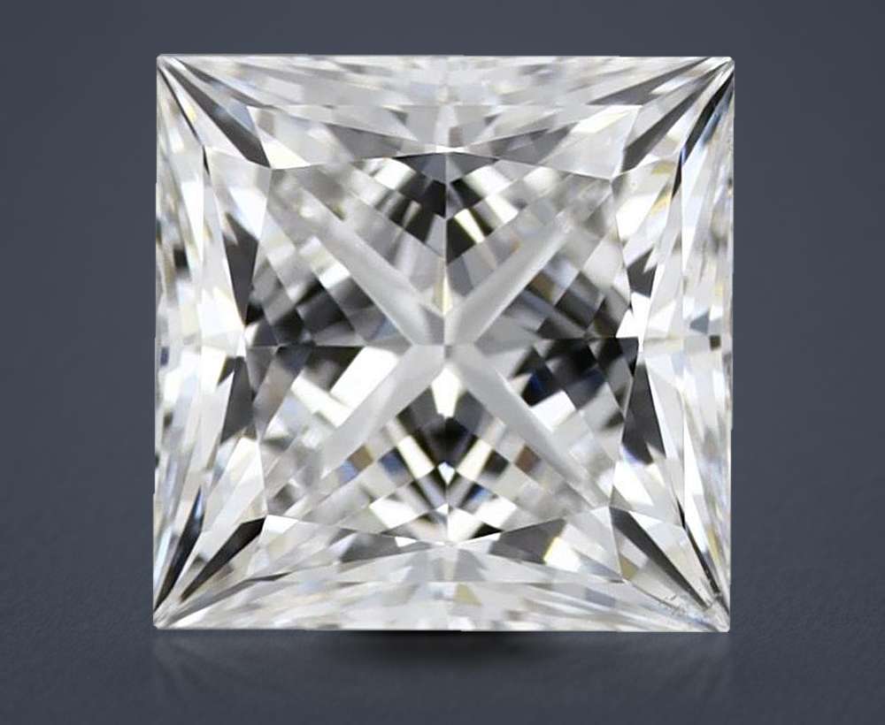1.54 Carat Princess Lab Diamond